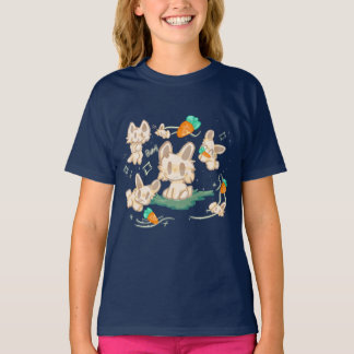 Cottontail Chaos Customizable T-shirt