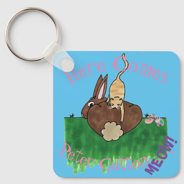 Cottontail Keychain (Front)