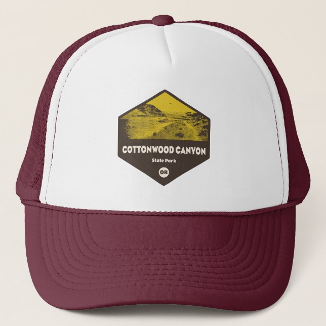 Cottonwood Canyon State Park Oregon Trucker Hat (Front)
