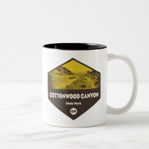 Cottonwood Canyon State Park Oregon Two-Tone Coffee Mug