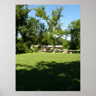 Cottonwood Falls  Kansas Poster