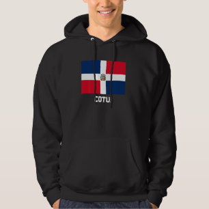 Cotuí Dominican Republic Flag Emblem Escudo Crest Hoodie