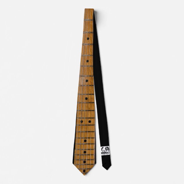 Cou de guitare d'érable de cravate (Devant)