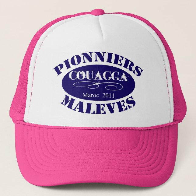 Couagga Trucker Hat (Front)
