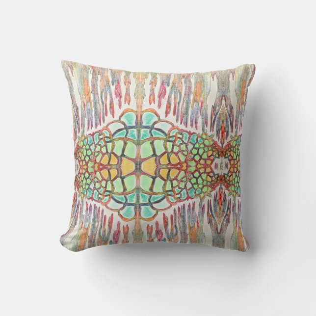 Couch Art Throw Pillow (Front)