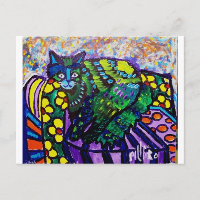 Couch Kat Postcard (Front)