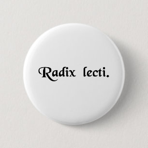 Couch potato. 2 inch round button