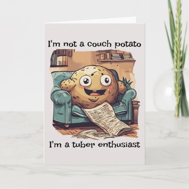 Couch Potato Card (Front)