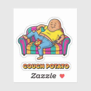 Couch Potato Lazy Person