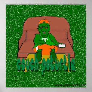 Couch Poturtle Poster