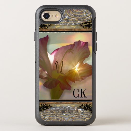 couché Girly Floral Monogram Pretty Protection OtterBox Symmetry iPhone 8/7 Case