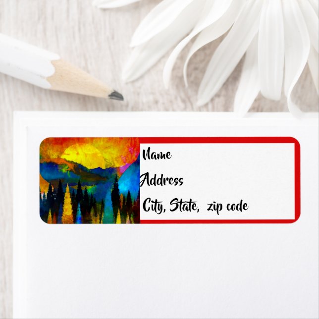 Coucher de soleil (En situation)