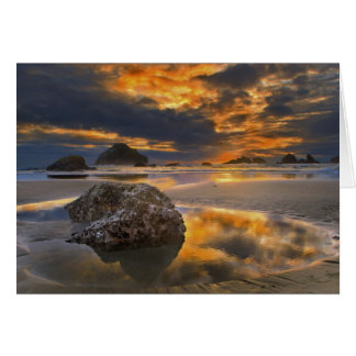 Coucher de soleil à Bandon, Oregon