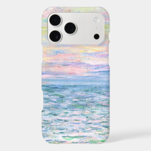 Coucher de soleil à Pourville par Monet,