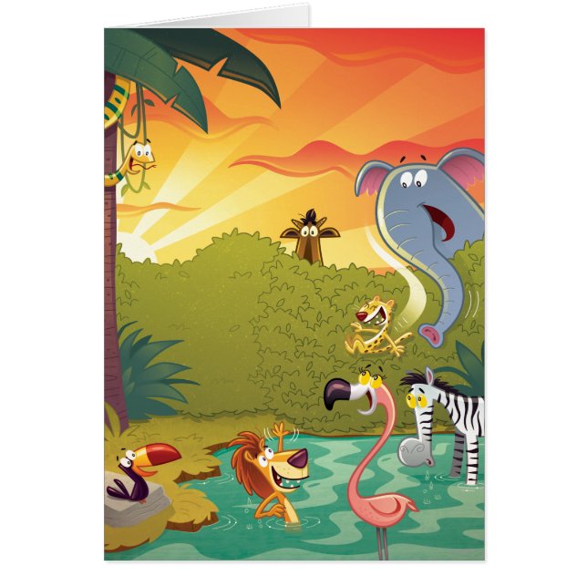 Coucher De Soleil Au Trou D'Eau (Devant)