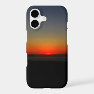 Coucher de soleil dans l'eau