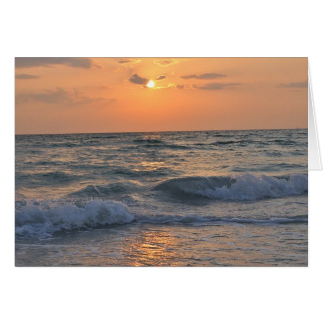 Coucher de soleil de clé Siesta (Devant horizontal)