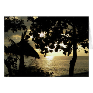 Coucher de soleil de Fidji