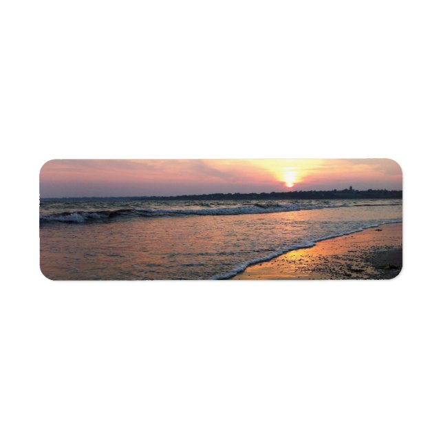 Coucher de soleil de Rhode Island (Devant)