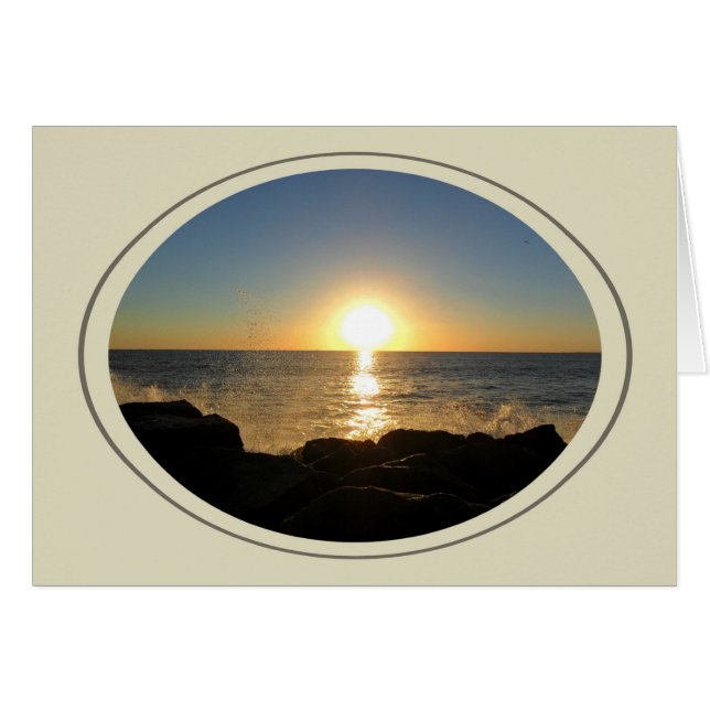 Coucher de soleil de Venice Beach (Devant horizontal)