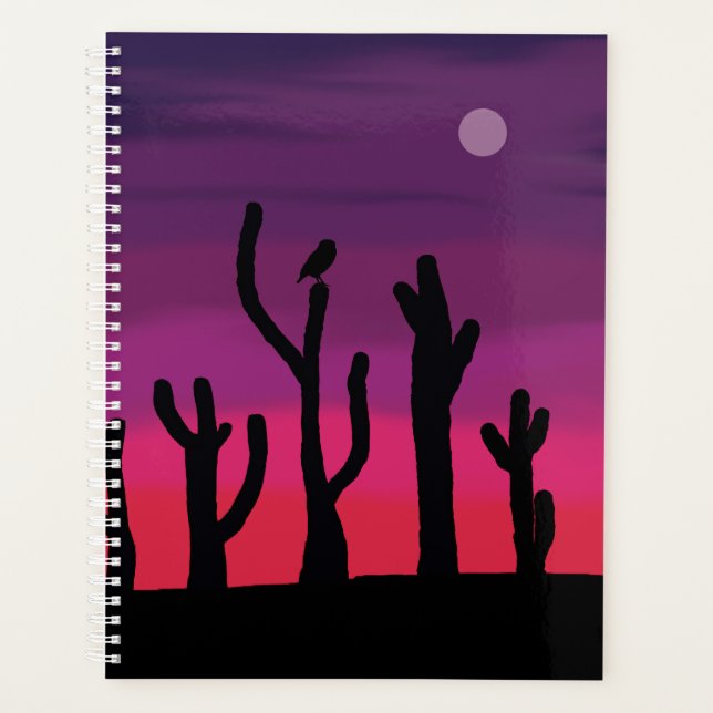 Coucher de soleil du Lg Planner Saguaro (Devant)
