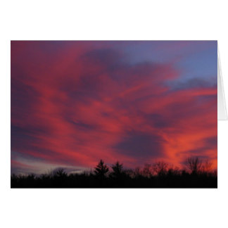 Coucher de soleil du réservoir