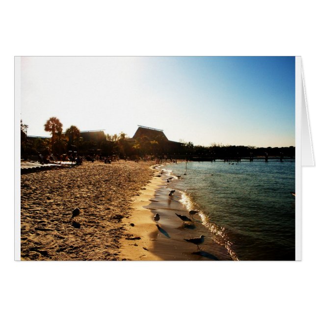 Coucher de soleil en Polynésien (Devant horizontal)