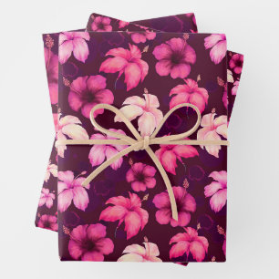 Coucher de soleil hawaïen : papier d'enveloppement