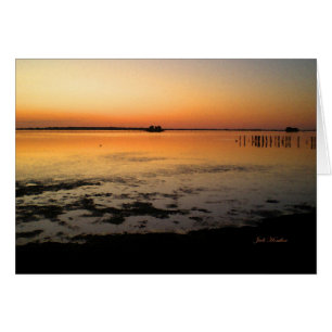 Coucher De Soleil Le Long D'Edgewater