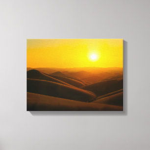 Coucher de soleil n° 1 - Impression sur toile de l