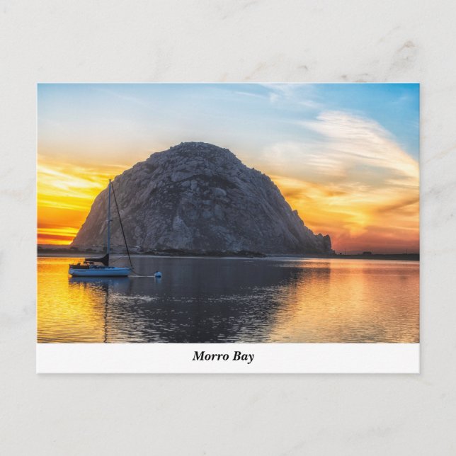 Coucher De Soleil Par La Carte Postale Bay (Devant)