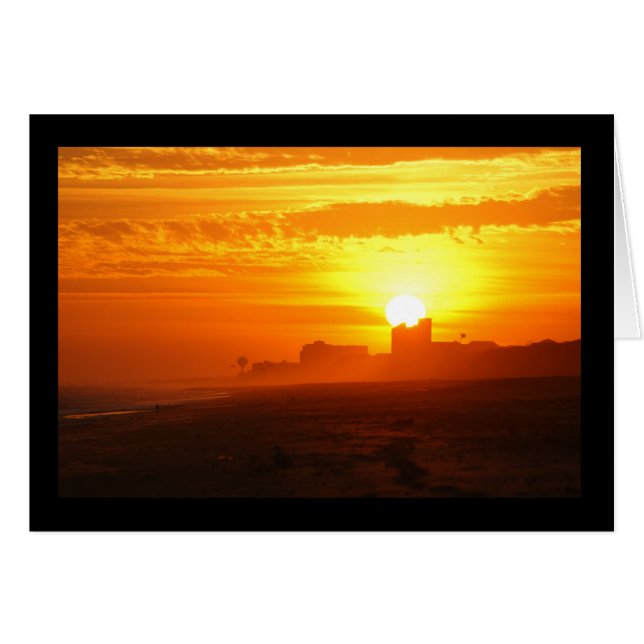 Coucher de soleil sur Emerald Isle (Devant Horizontal)