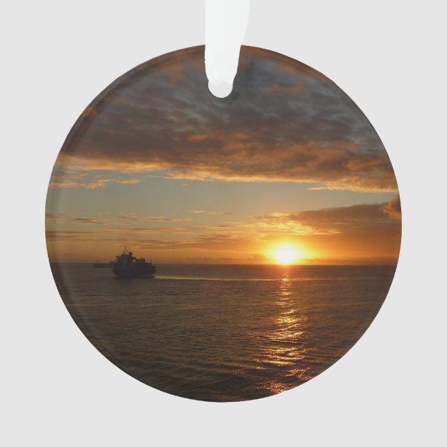 Coucher de soleil sur la mer II (devant)