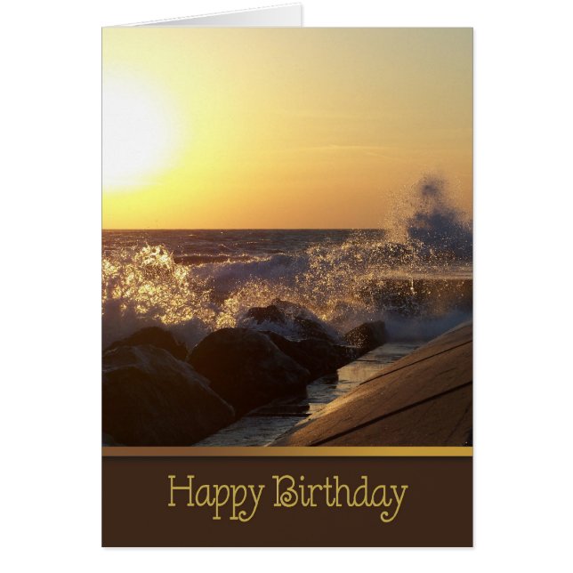 coucher de soleil sur la plage (Devant)