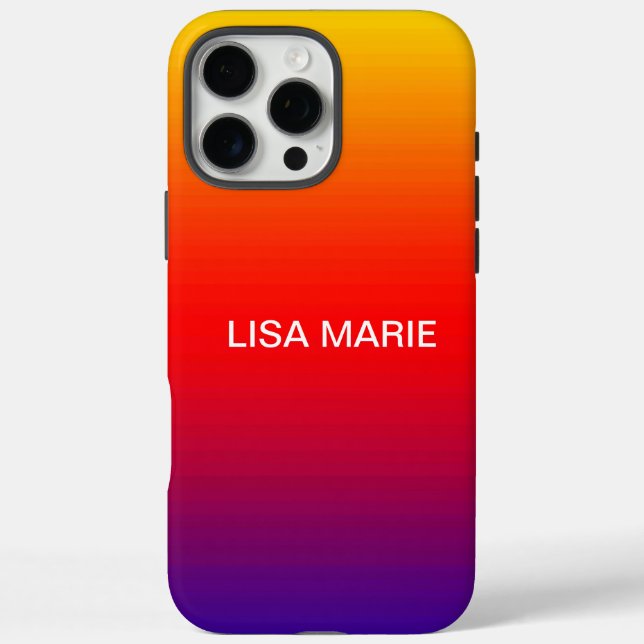 Coucher de soleil sur l'eau 16 Pro Max Coque (Verso)
