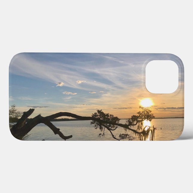 Coucher de soleil sur les coques iphone d'East Bay (Verso (horizontal))