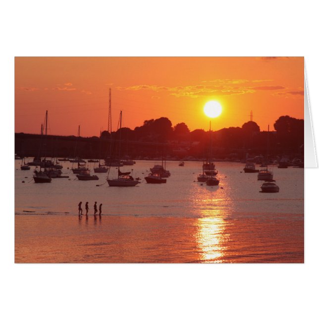 Coucher du soleil (Devant horizontal)