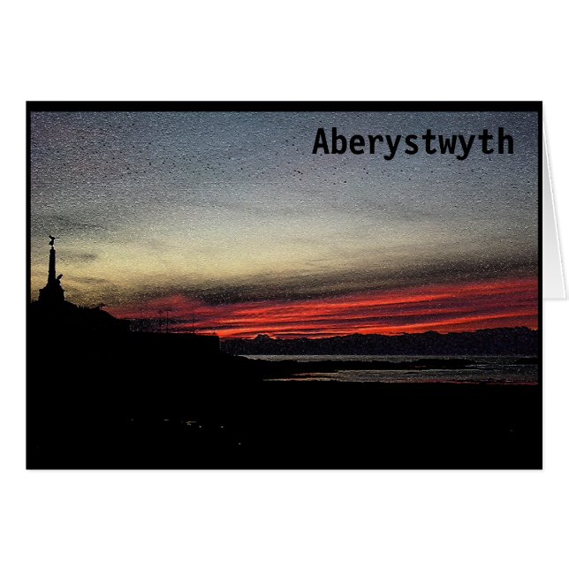 Coucher du soleil au-dessus de la mer dans la (Devant horizontal)