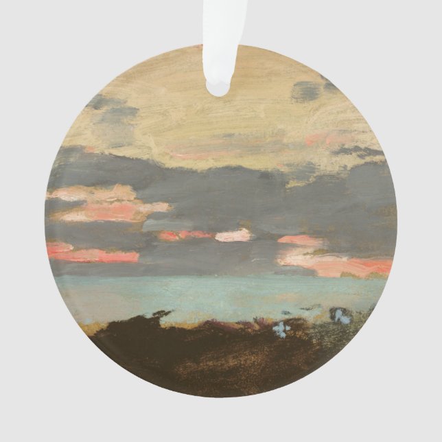 Coucher du soleil, baie de Saco (devant)