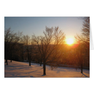 Coucher du soleil de mars à RPI