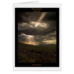 Coucher du soleil de Tucson Arizona