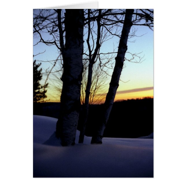 coucher du soleil, N.H. (Devant)