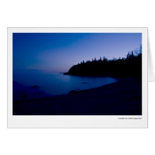 Coucher du soleil sur le lac Supérieur