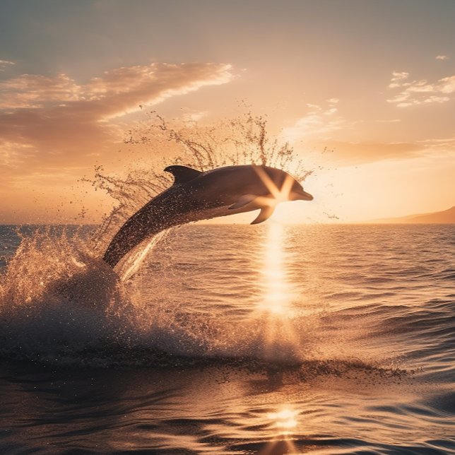Coucher Le Soleil Du Matin - Puzzle Dauphin (Créateur téléchargé)