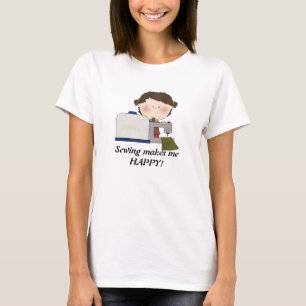 Coudre me rend HEUREUX ! t-shirt