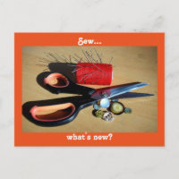 Coudre...Quoi de neuf Carte postale