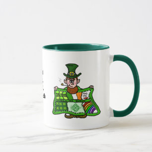 Couette Irlandaise & Mug Leprechaun Avec Bénédicti