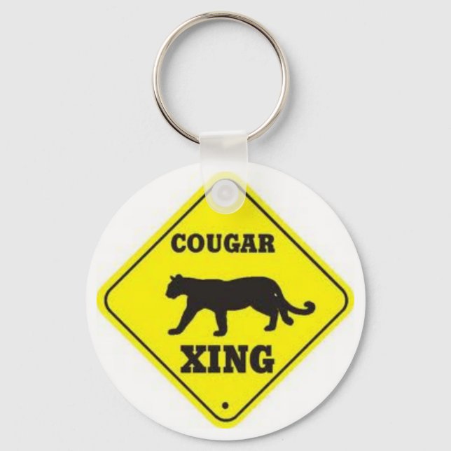 Cougar Apparel Keychain (Front)