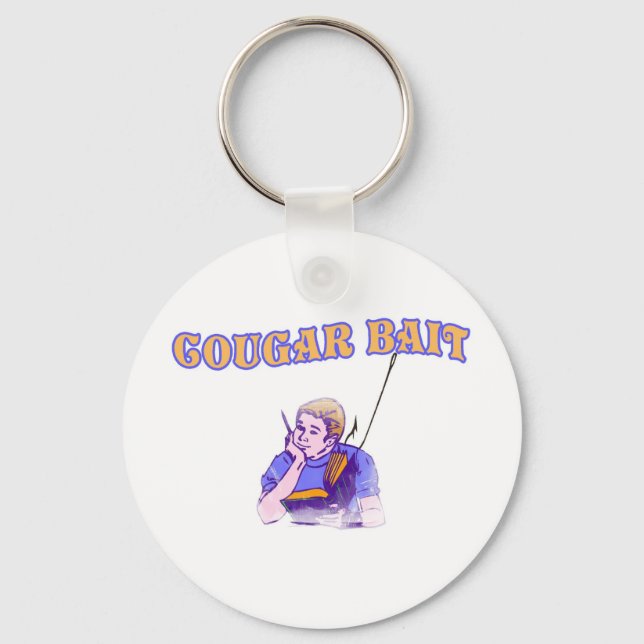 Cougar Bait Keychain (Front)