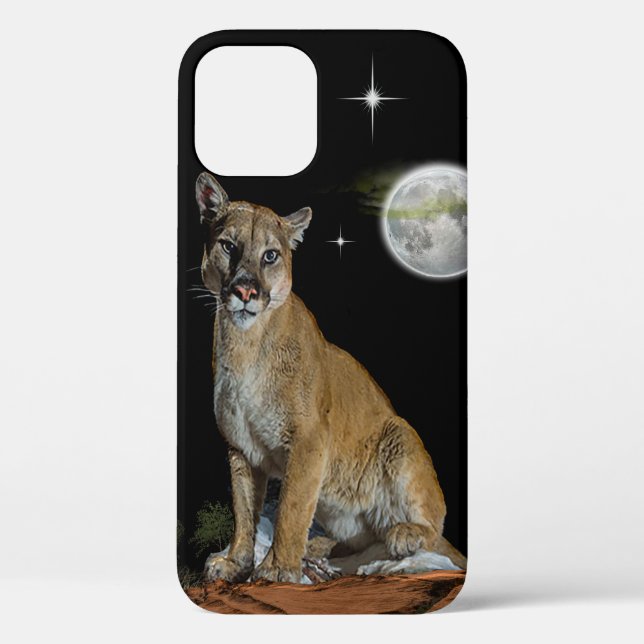 Cougar Case-Mate iPhone Case (Back)